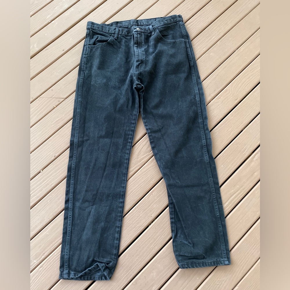 Vintage Rustler Black Denim